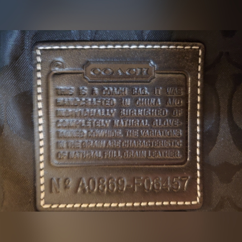 COACH BRIEFCASE IN FANTASTIC CONDITION! AUTHENTICATED! - Picture 13 of 15